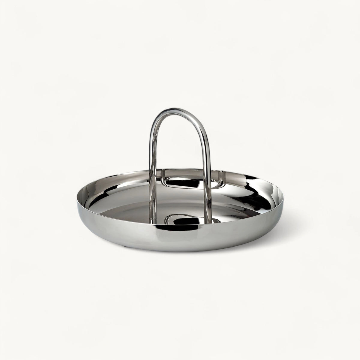 Bol avec anse 26 cm Acier Poli, Edzard