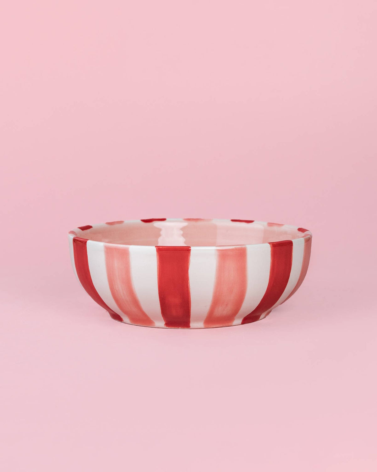 Assiette râpe-ail en céramique - rose moyen et rouge - Sweetheart: AVEC EMBALLAGE