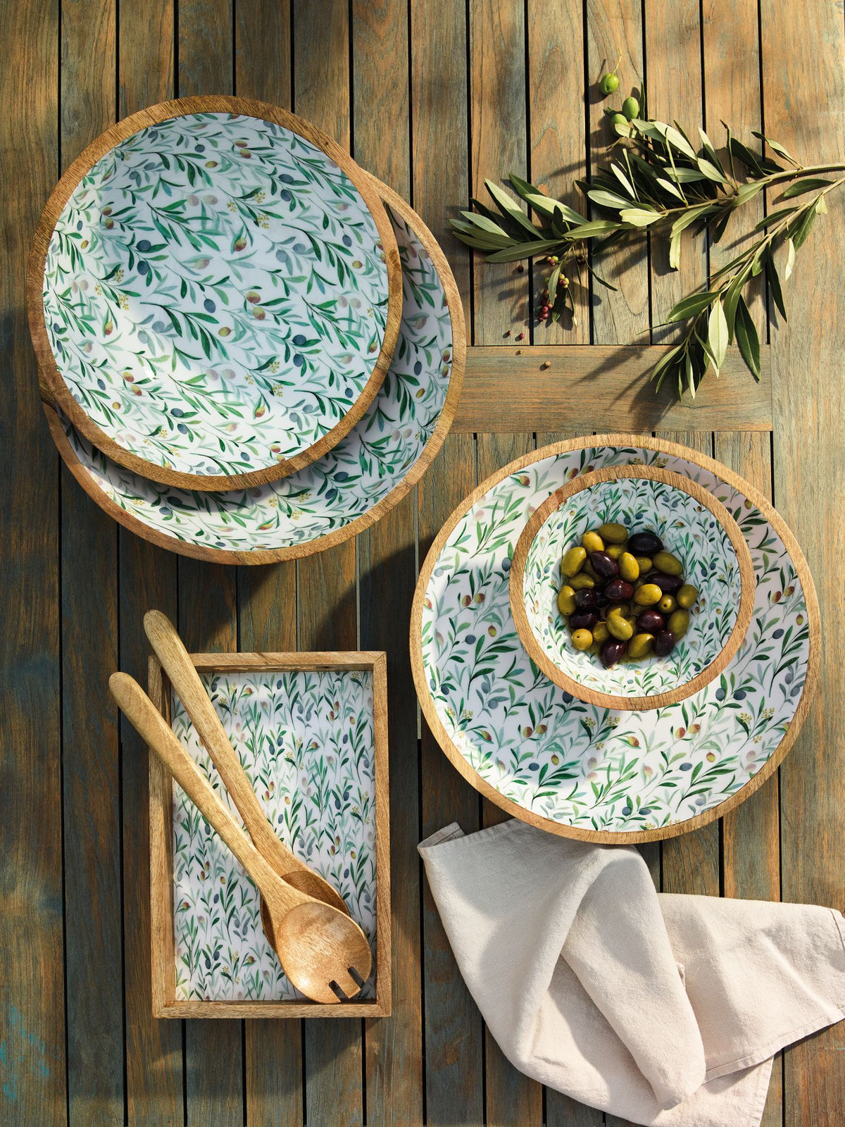 Coupe OLIVE, Mangue, Ø 35 cm x 6 cm, Zassenhaus