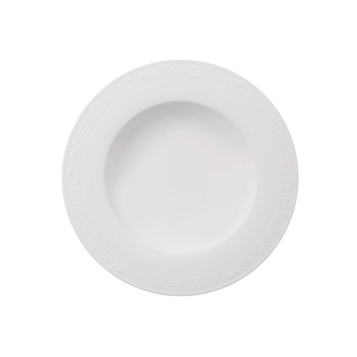 Assiette Creuse 25cm, White Pearl, Villeroy & Boch