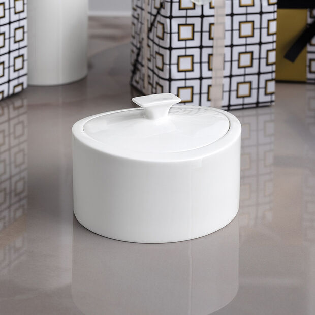 Porcelain box, MetroChic Blanc Gifts, Villeroy &amp; Boch
