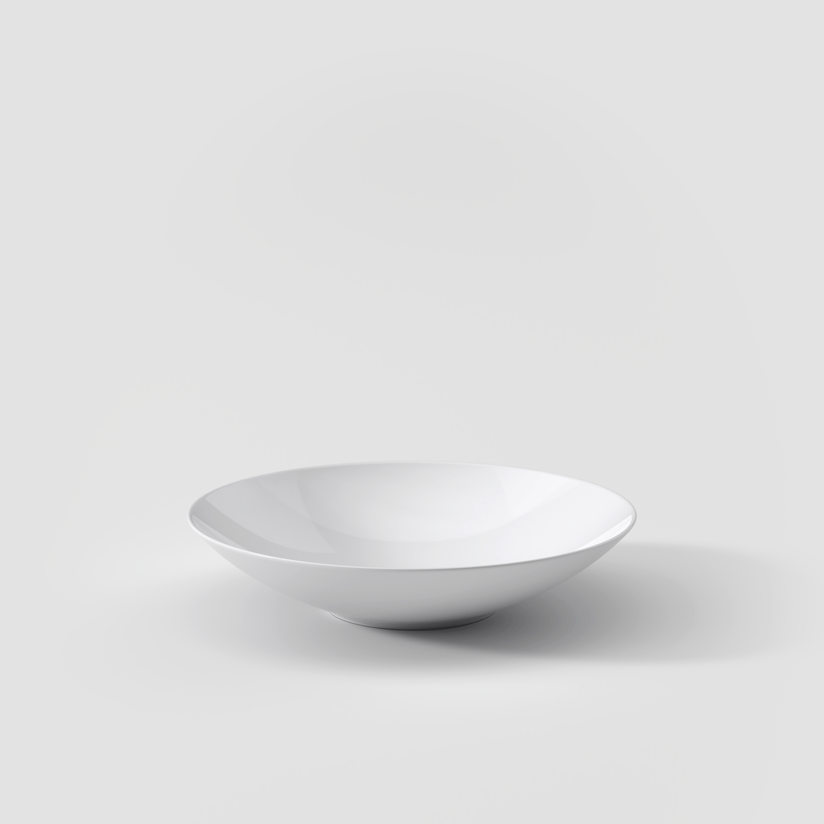 Assiette creuse 20cm, 0.80l, MetroChic Blanc