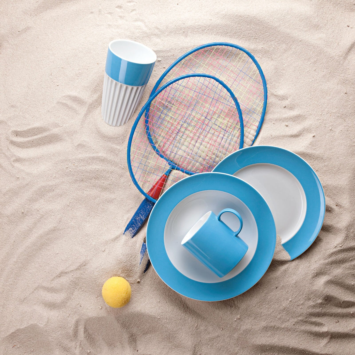 Assiette à dessert 22cm, Sunny Day Waterblue