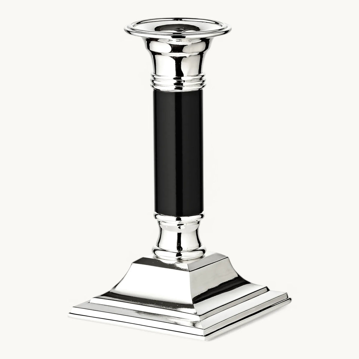Bougeoir 15 cm Lincoln Noir, Edzard