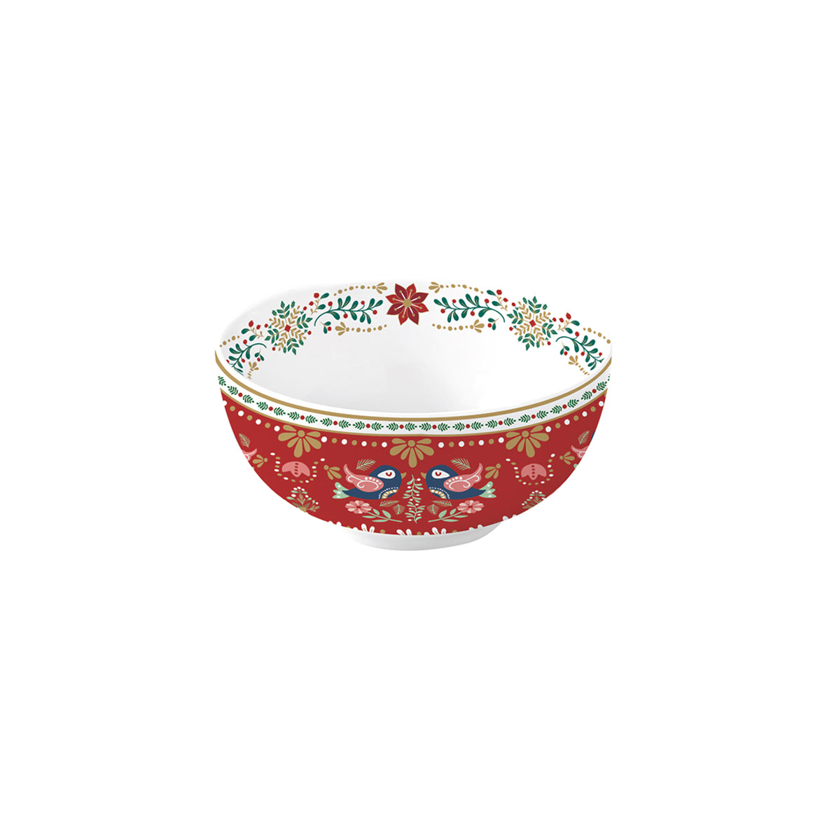 Bol en porcelaine Ø 12 cm CHRISTMAS FOLK