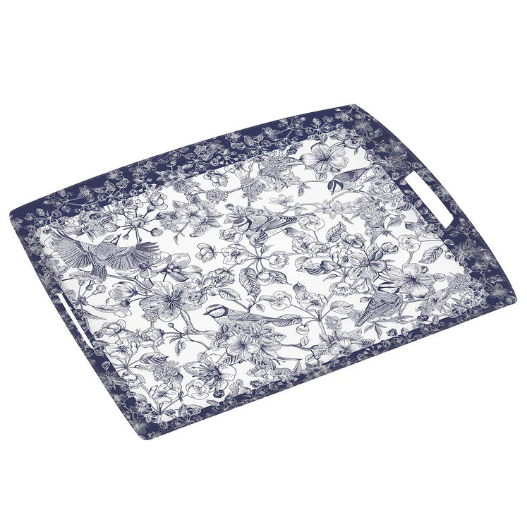 Plateau acrylique 54x43cm, Arabela Bleu Nuit, Platex