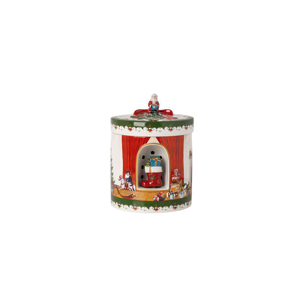 Boîte à musique Grand paquet cadeau rond, Christmas Toy's, Villeroy & Boch