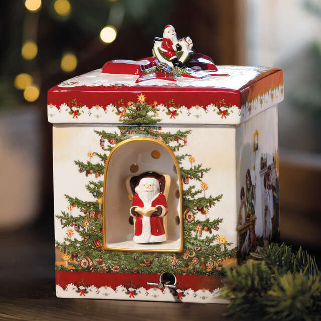 Music box Square gift package, Christmas Toy's, Villeroy &amp; Boch