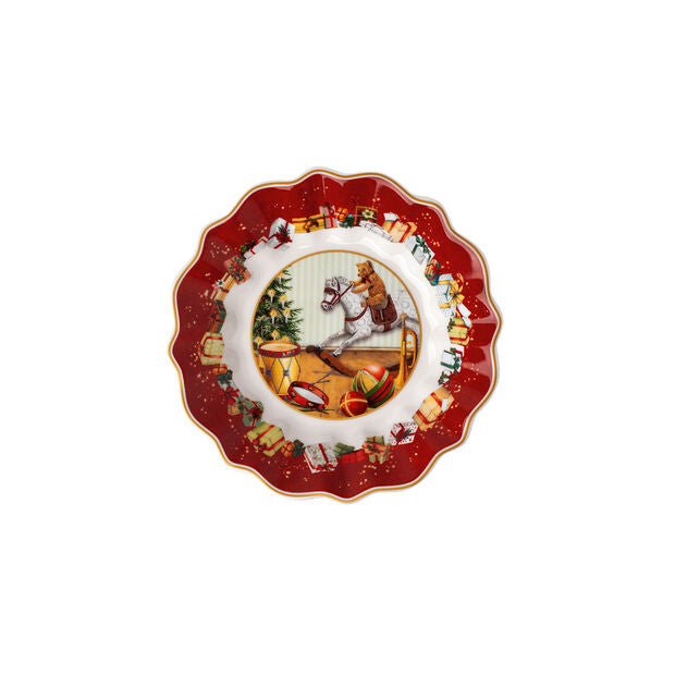Small "Cadeaux" footed bowl, Toy's Fantasy, Villeroy &amp; Boch