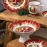 Santa Claus Dessert Bowl, Toy's Fantasy, Villeroy &amp; Boch