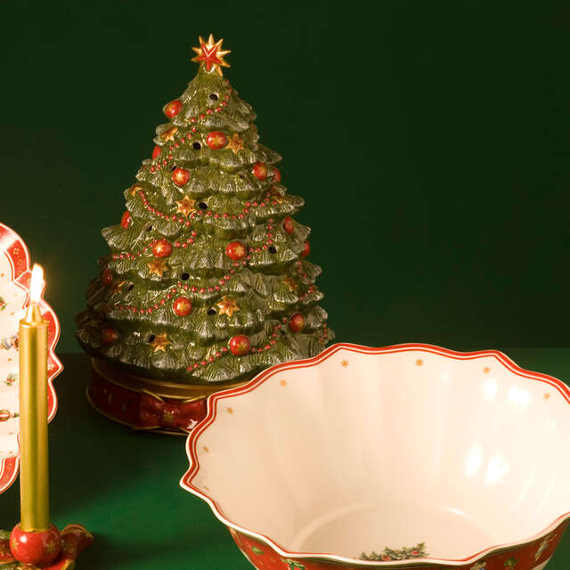 Christmas Tree Music Box, Toy's Delight, Villeroy &amp; Boch