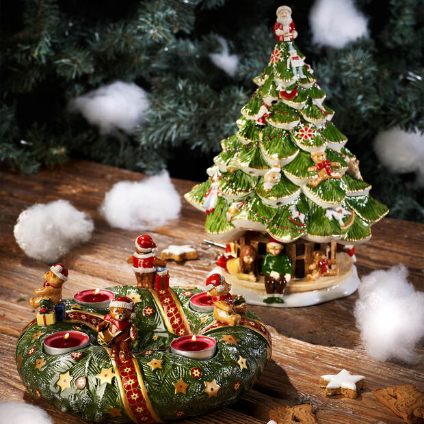 Music box Large tree with children, Christmas Toys Memory, Villeroy &amp; Boch