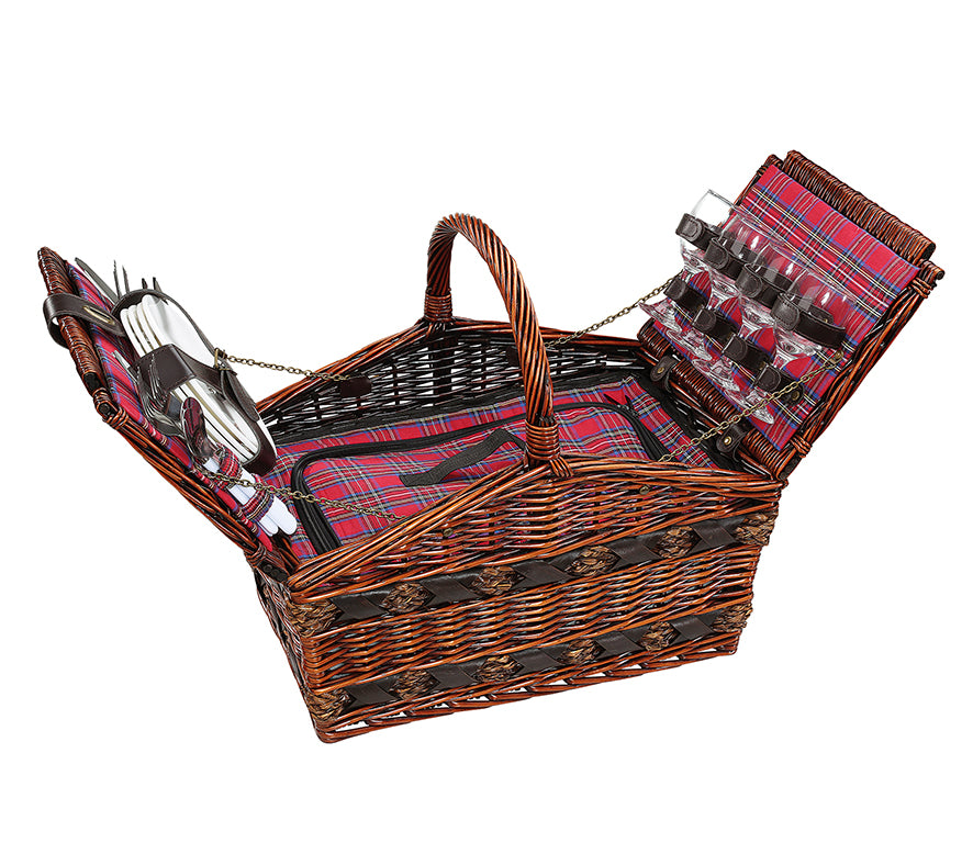 Como Picnic Basket for 4 people, Cilio 