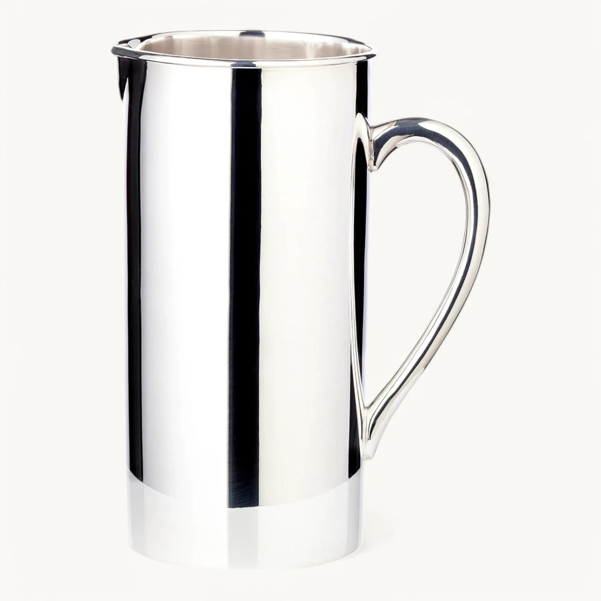 Pichet Santana, plaqué argent, hauteur 20 cm, contenance 1,25 litre, Edzard