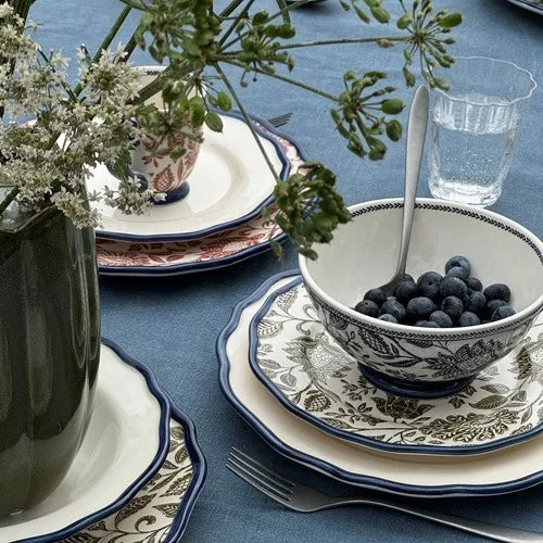 Assiette à Dessert 21 cm Hedingham Blue, Laura Ashley