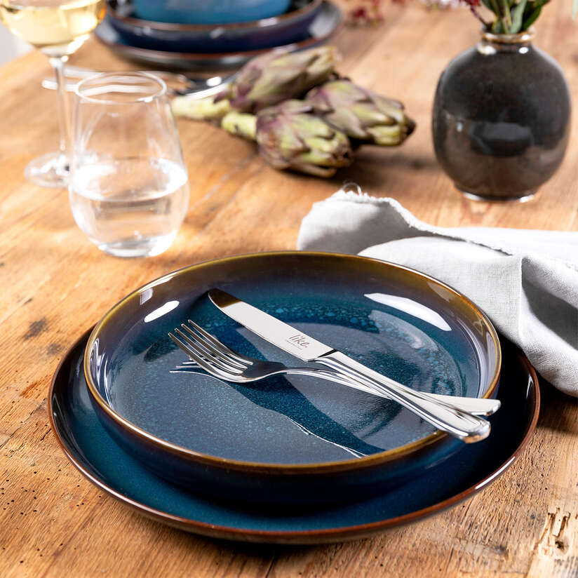 Assiette dessert 21cm, Crafted Denim