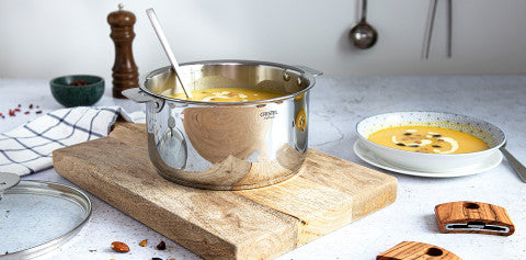 Stainless steel saucepan 20cm, Removable Casteline, CRISTEL 