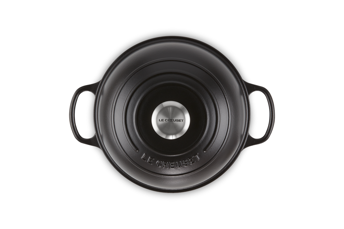 Cocotte à pain 24cm, Signature Noir mat, LE CREUSET