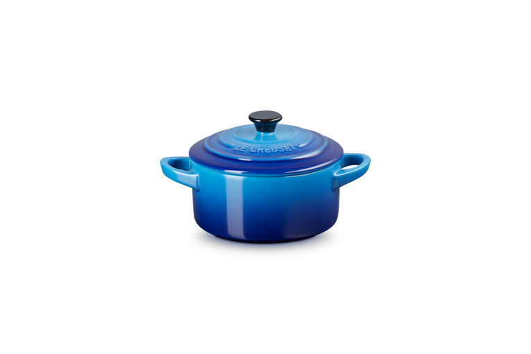 Mini-cocotte 10cm, Azur, LE CREUSET