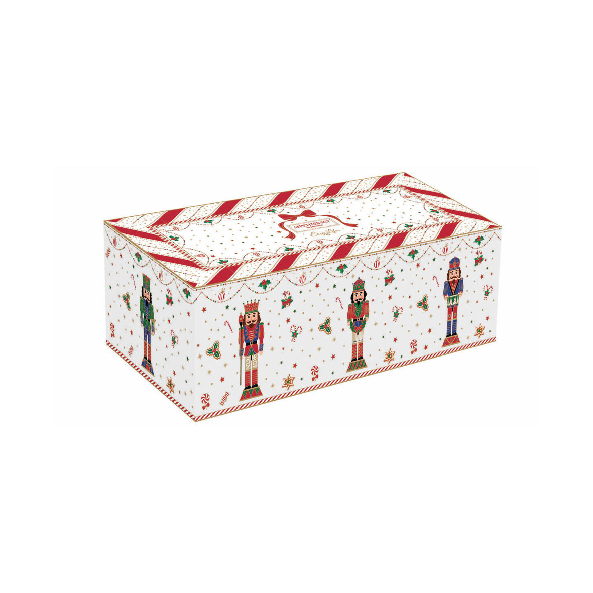 Set de 4 bols sur plateau, Nutcracker Twist
