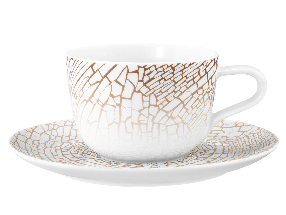 Tasse et soucoupe à café 0,26l, Liberty Krakelee, Seltmann