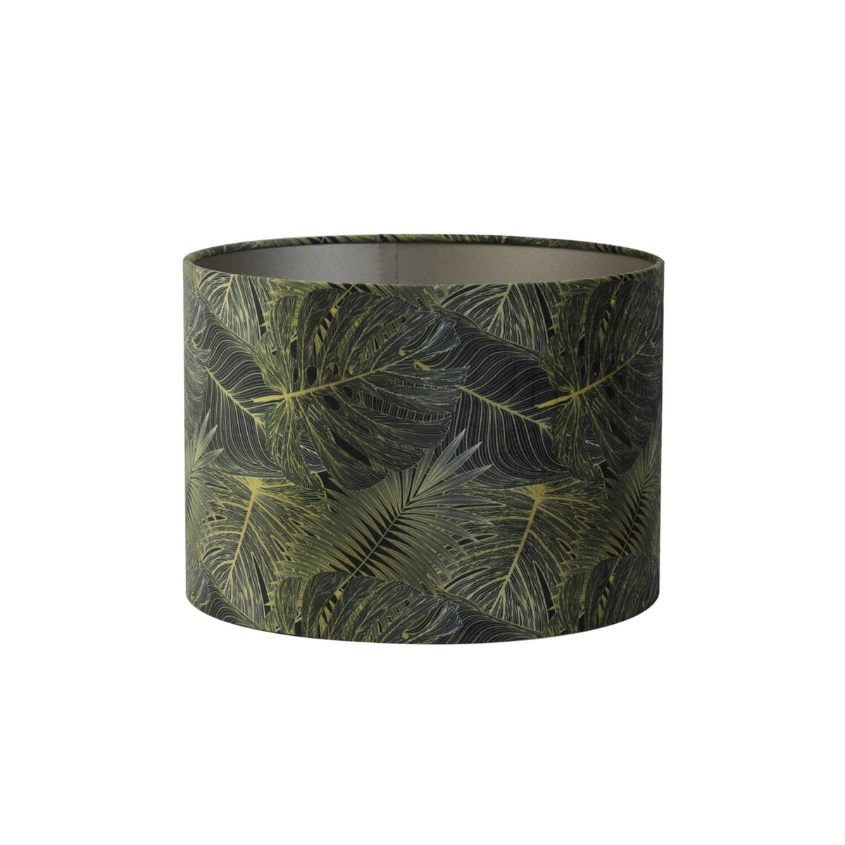 Pied de lampe Gody Bronze et abat-jour Amazone Vert