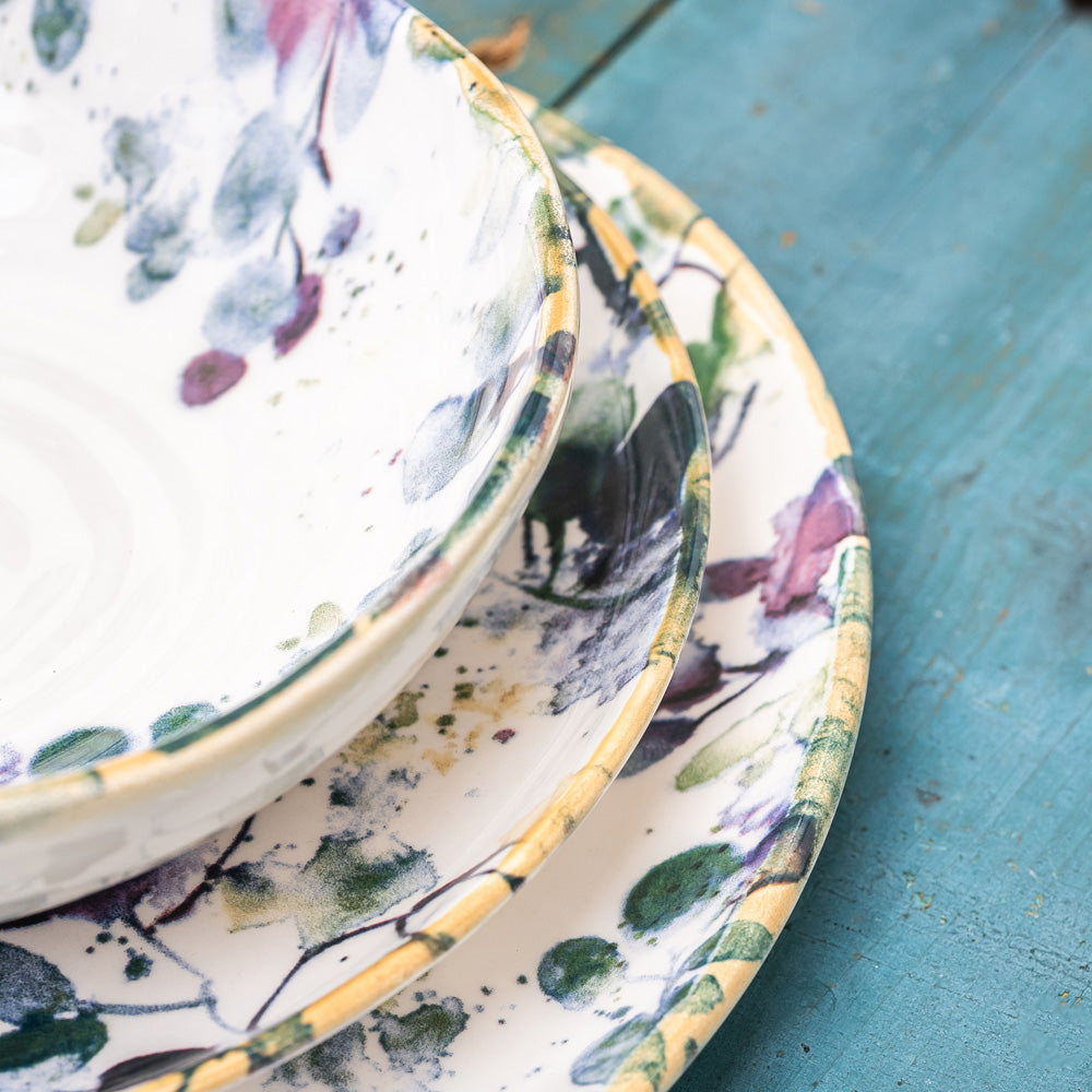 Dessert plate 22.5 cm, Garden, Bastide