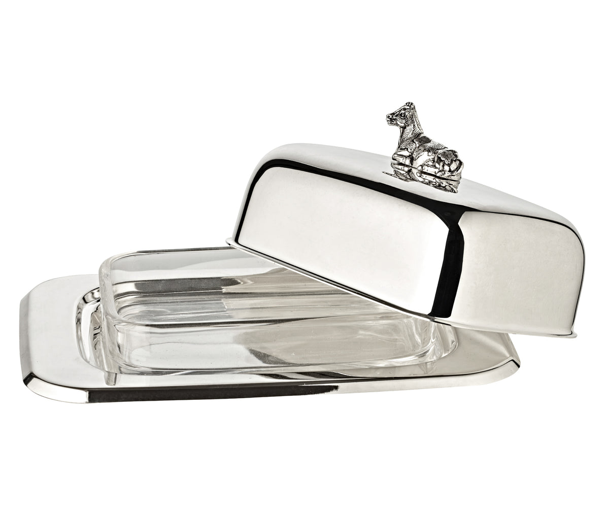 Cow Bell Butter Dish 18 cm + Knife, Edzard
