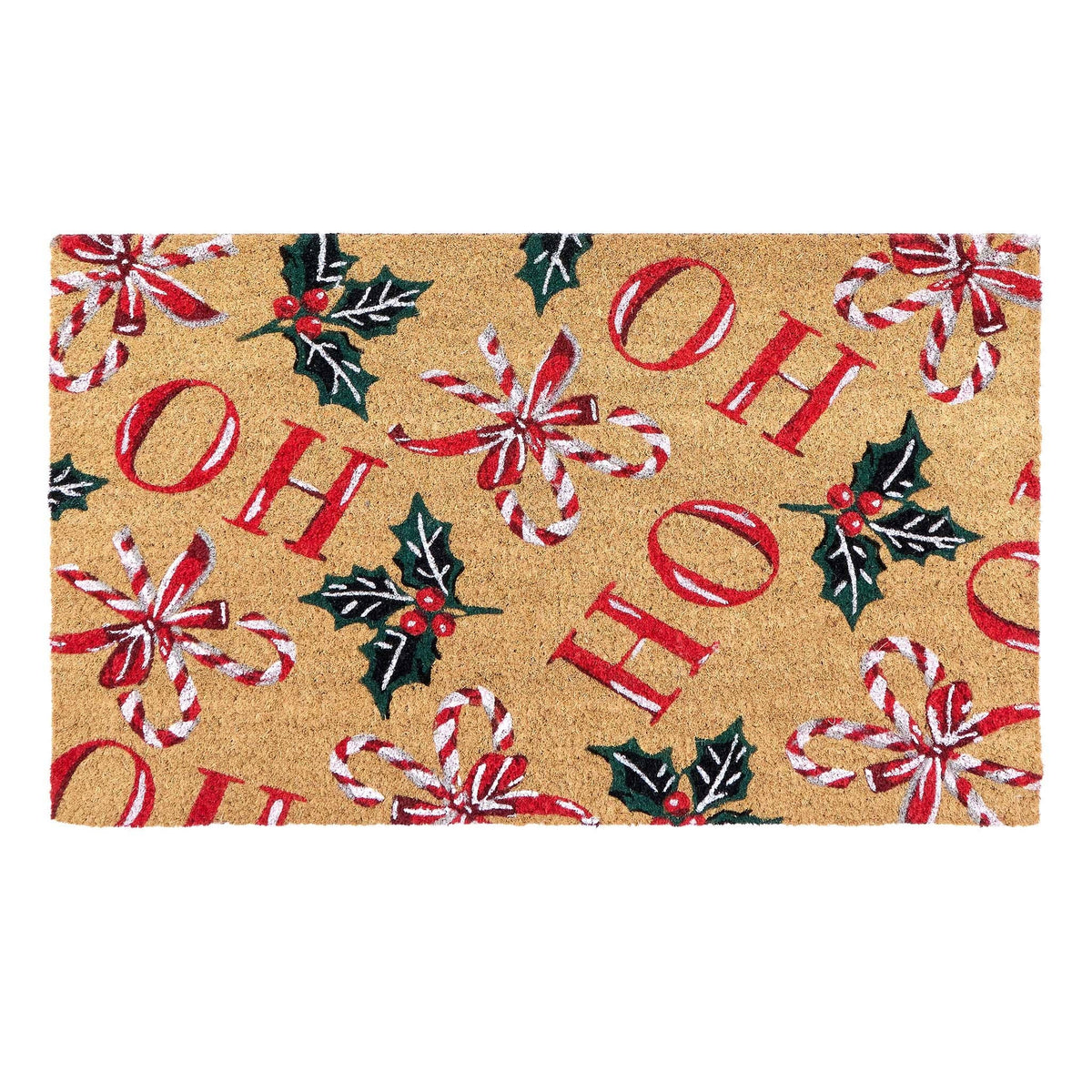 Paillasson Coco « Ho Ho Ho » 45 x 75 cm, PHOENOX