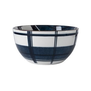 Bol 14 cm Floral Blue Time Carreaux, Dutch