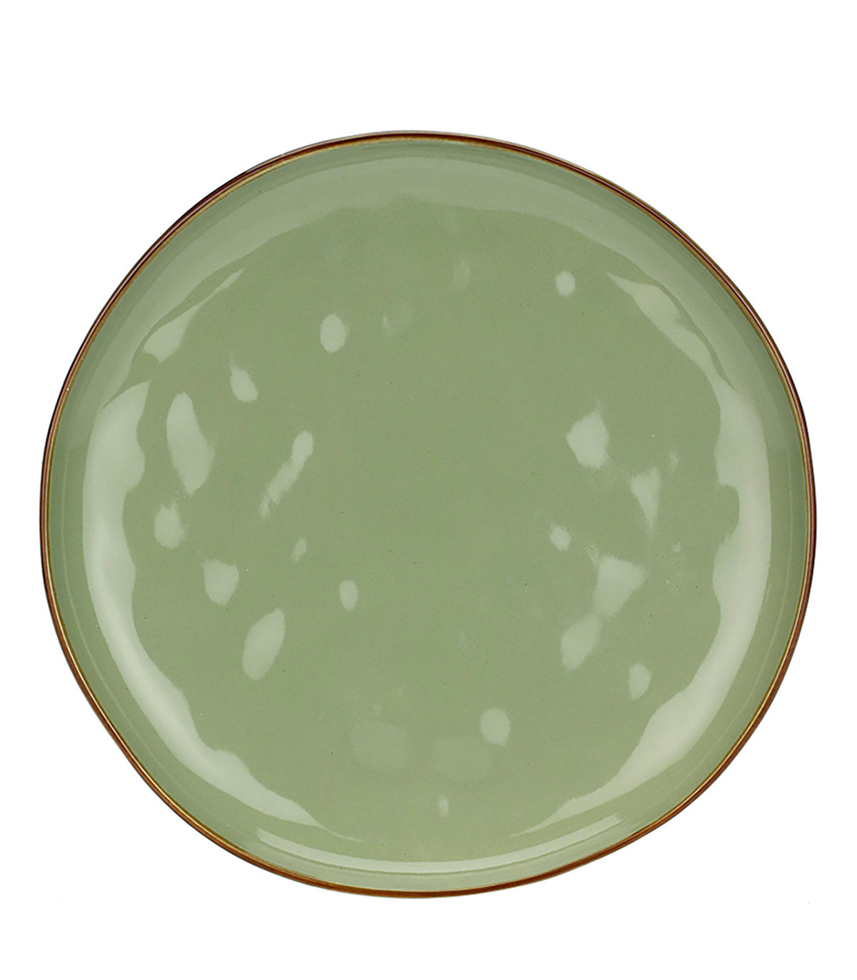 Assiette Plate 27cm Concerto Verde Olivia, R&T