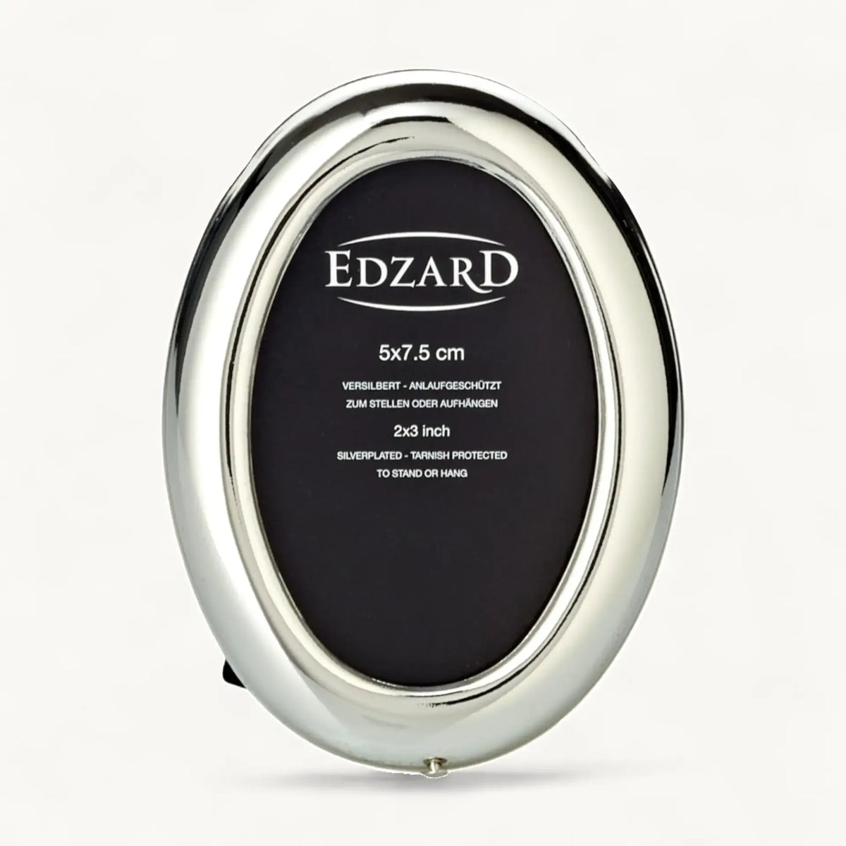 Cadre Photo 5 x 7.5 cm set de 2 pces Ovale, Edzard