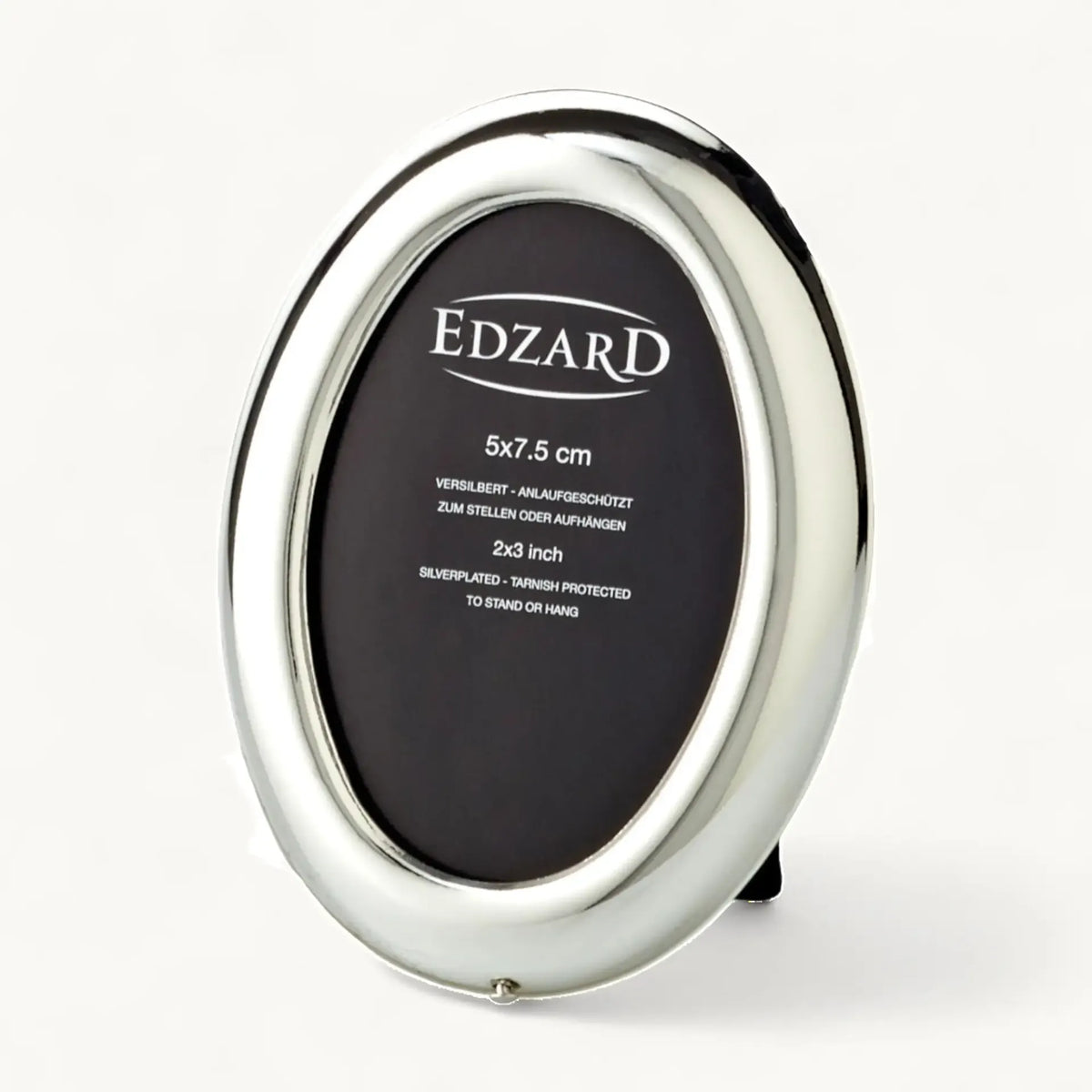 Cadre Photo 5 x 7.5 cm set de 2 pces Ovale, Edzard