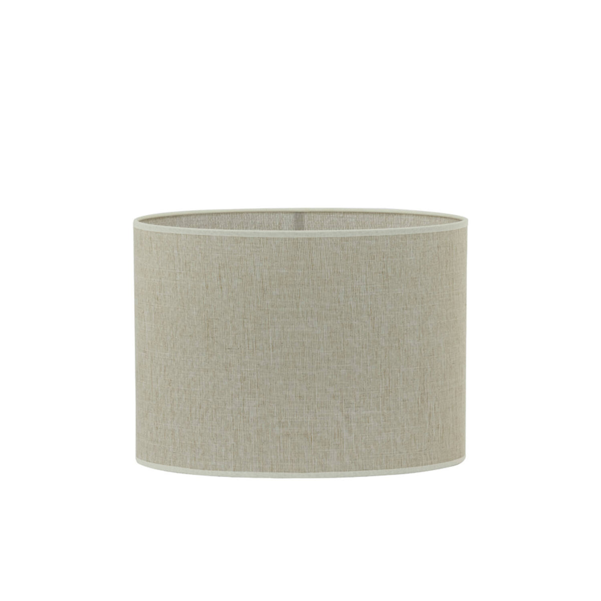 Pied de lampe Tamsu Noir et abat-jour Breska Blanc Perle