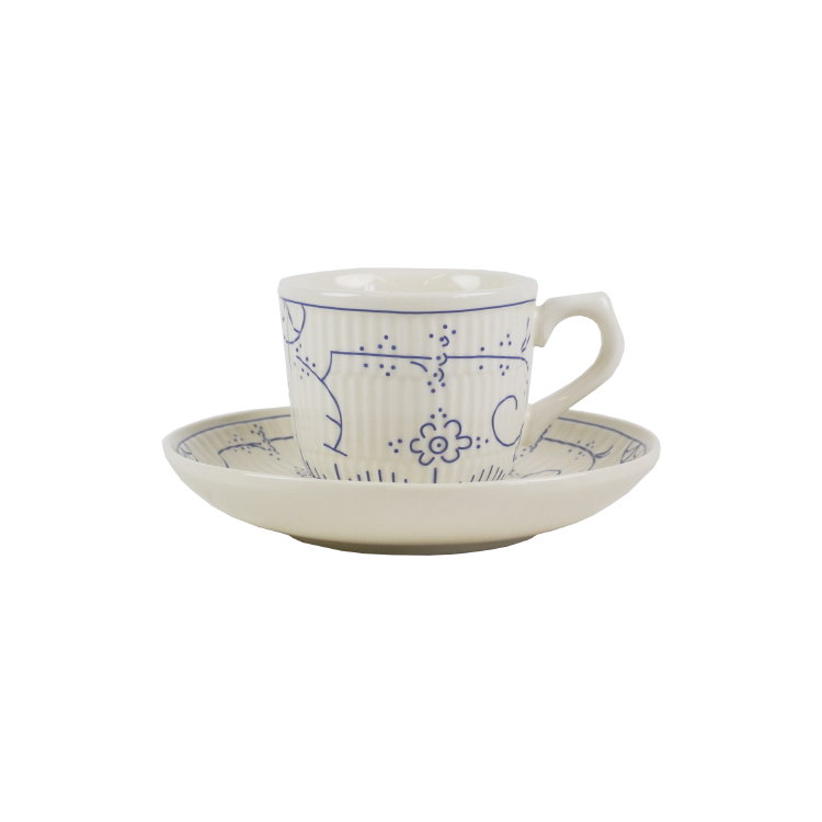 Tasse et Sous-Tasse 0.20L. Copenhague, Royal Boch