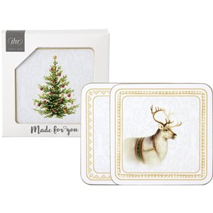 Dessous de Verres Christmas Tree (bte4), Ihr