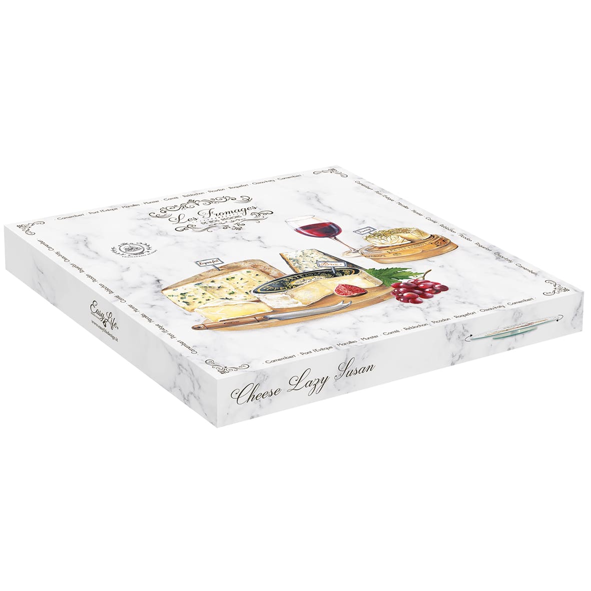 Plateau tournant 21 cm LES FROMAGES