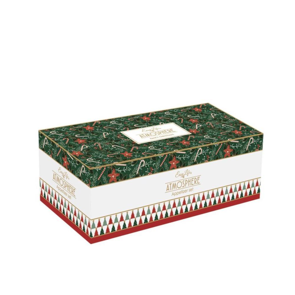 Set Apéritif 4 Bols Fancy Christmas