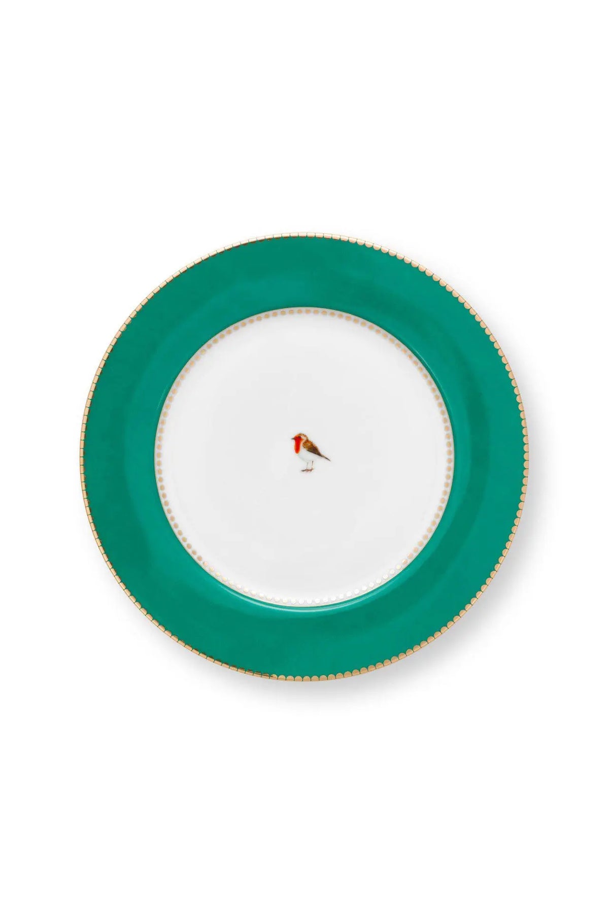 Assiette Plate 26,5cm, Love Birth Winter Dark Green, Pip Studio