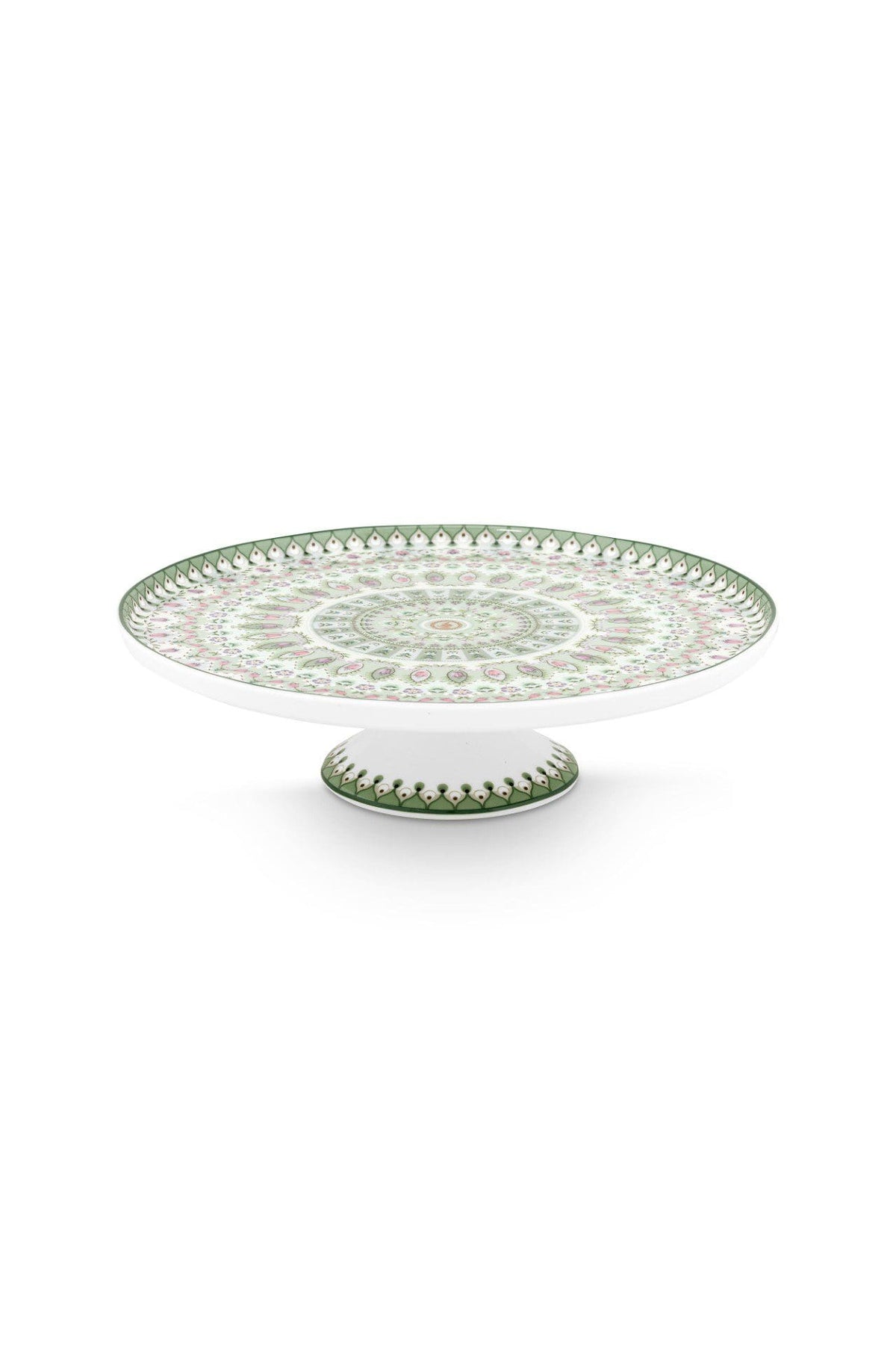 Plat à Gâteaux sur Pied 21cm, Lily&Lotus Vert Clair