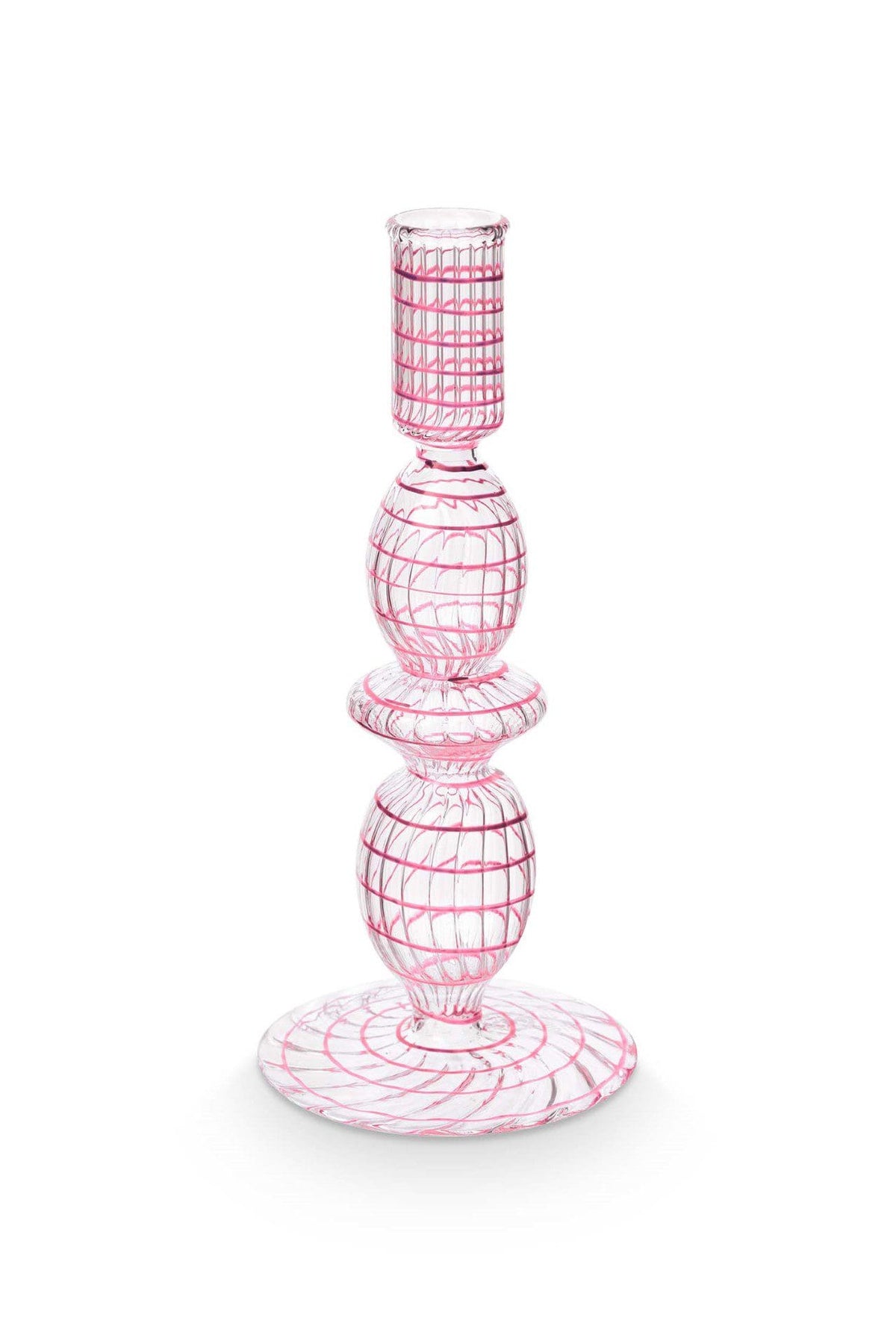 Bougeoir 20 cm Swirl Pink, Pip Studio