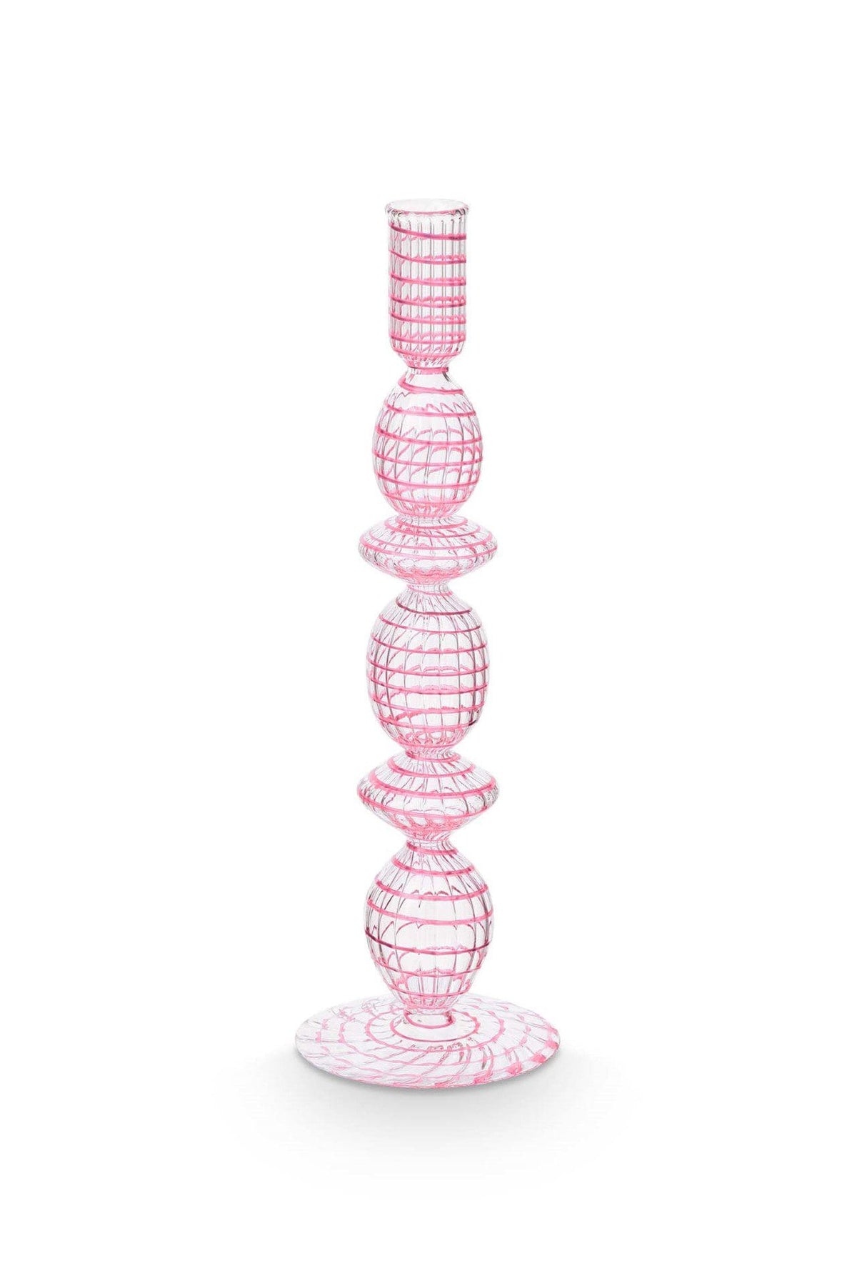 Bougeoir 28 cm Swirl Pink, Pip Studio