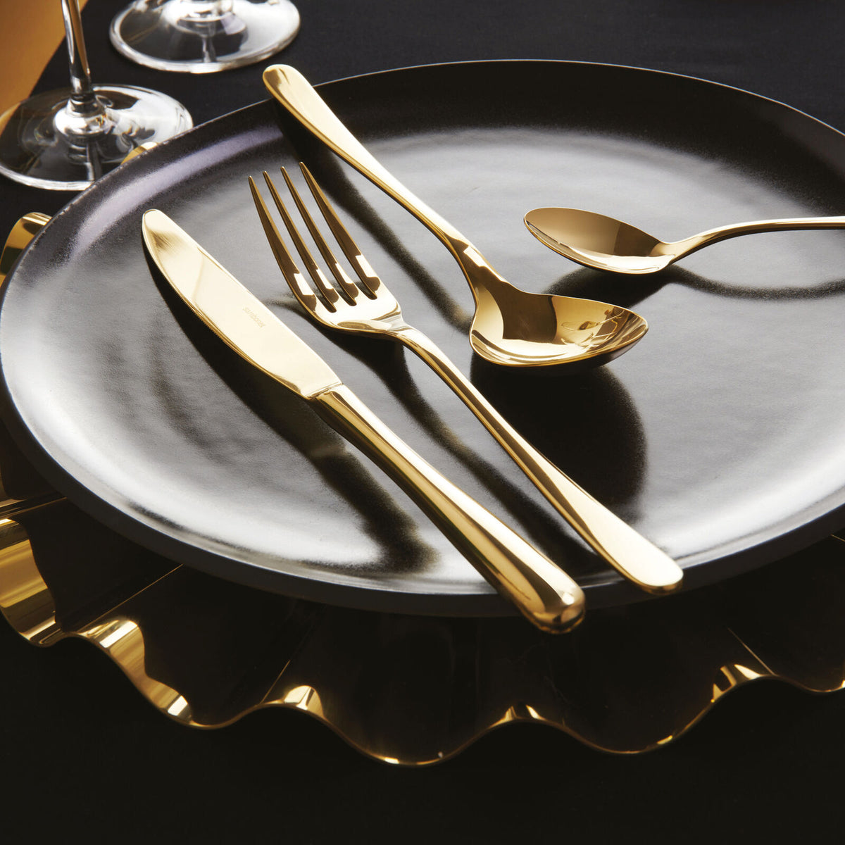 Ménagère 24 pièces Taste Gold, Sambonet