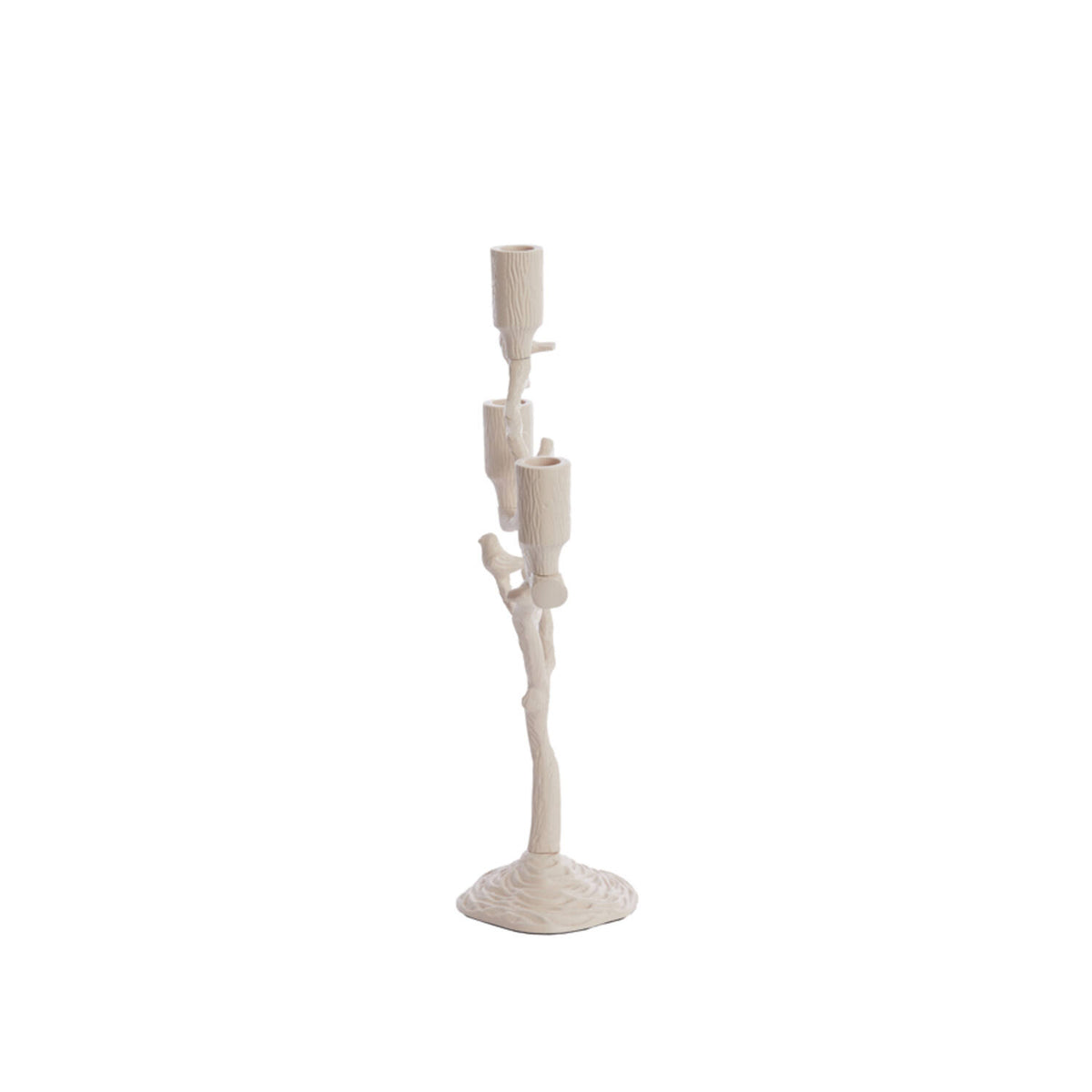 Chandelier 3L 26x11x42 cm JARDIA crème