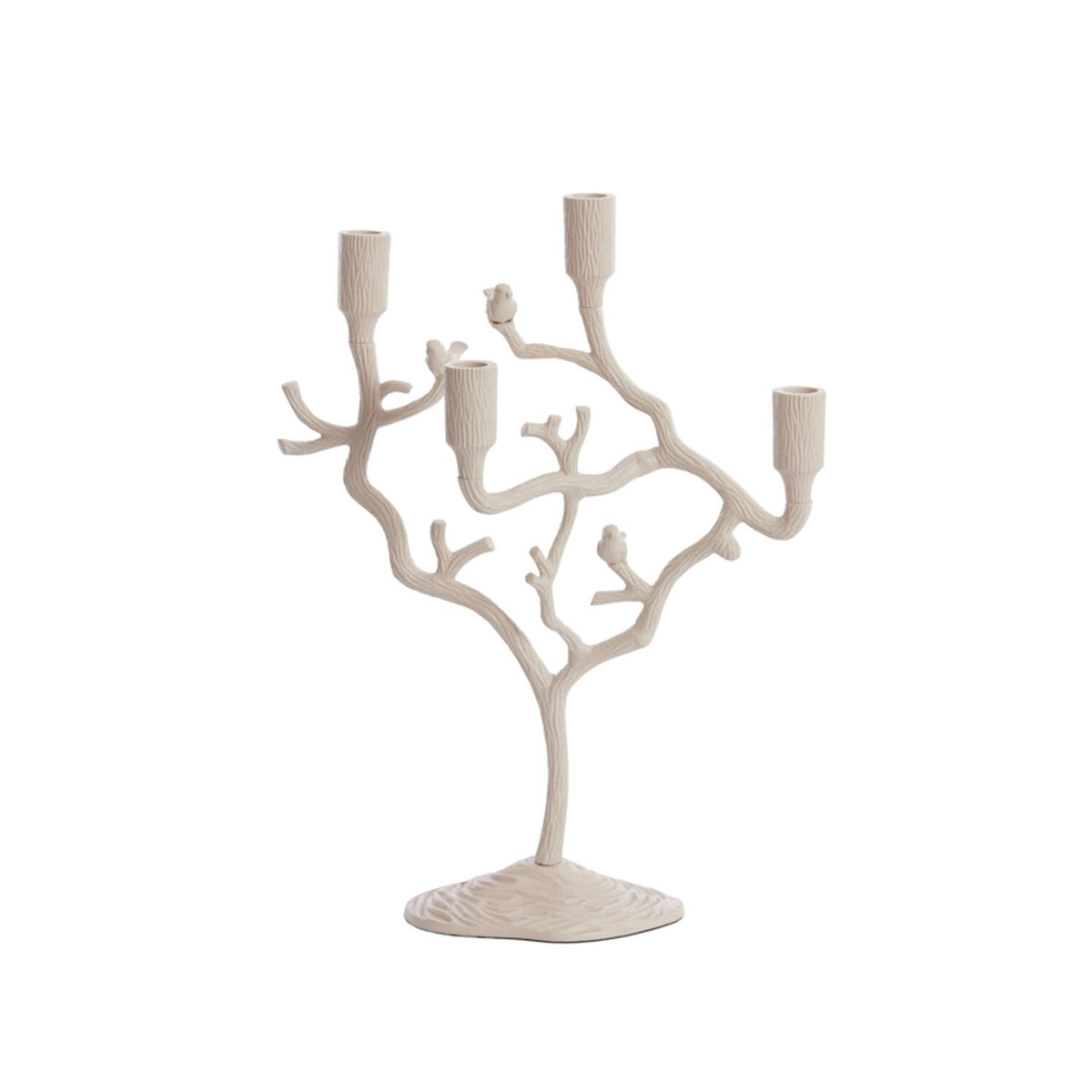Chandelier 4L 35x14x47 cm JARDIA crème, Light & Living