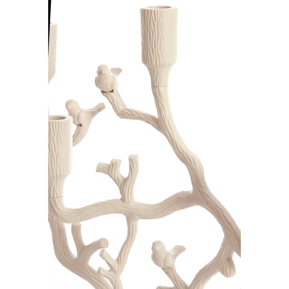 Chandelier 4L 35x14x47 cm JARDIA crème, Light & Living