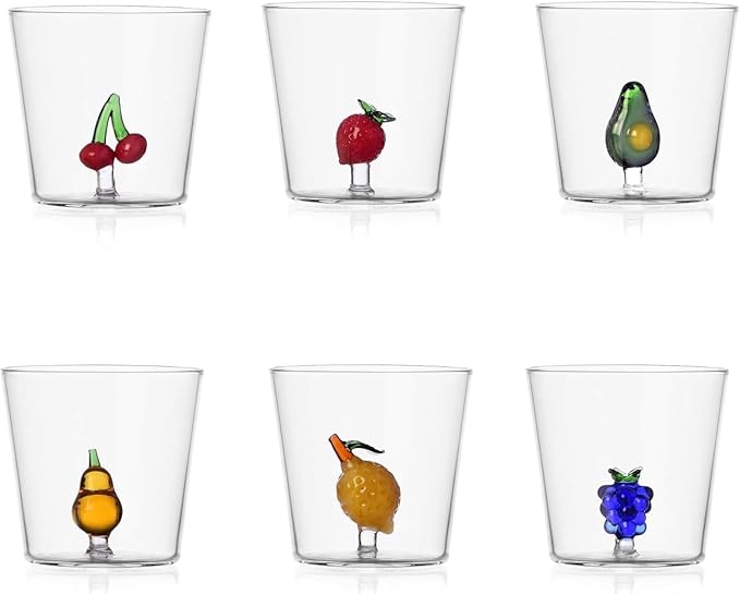 Strawberry, Fruits&amp;Flowers tumbler, ICHENDORF 