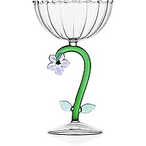 Coupe à Champagne Lilac Flower, Botanica, ICHENDORF