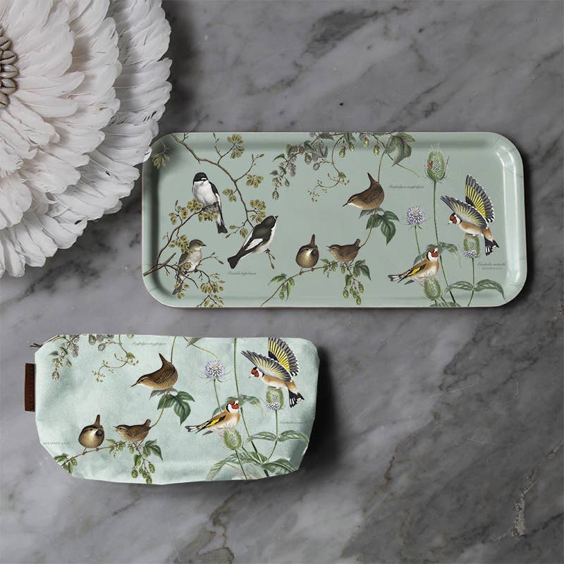 Plateau de service Oiseaux de jardin 32 x 15 cm
