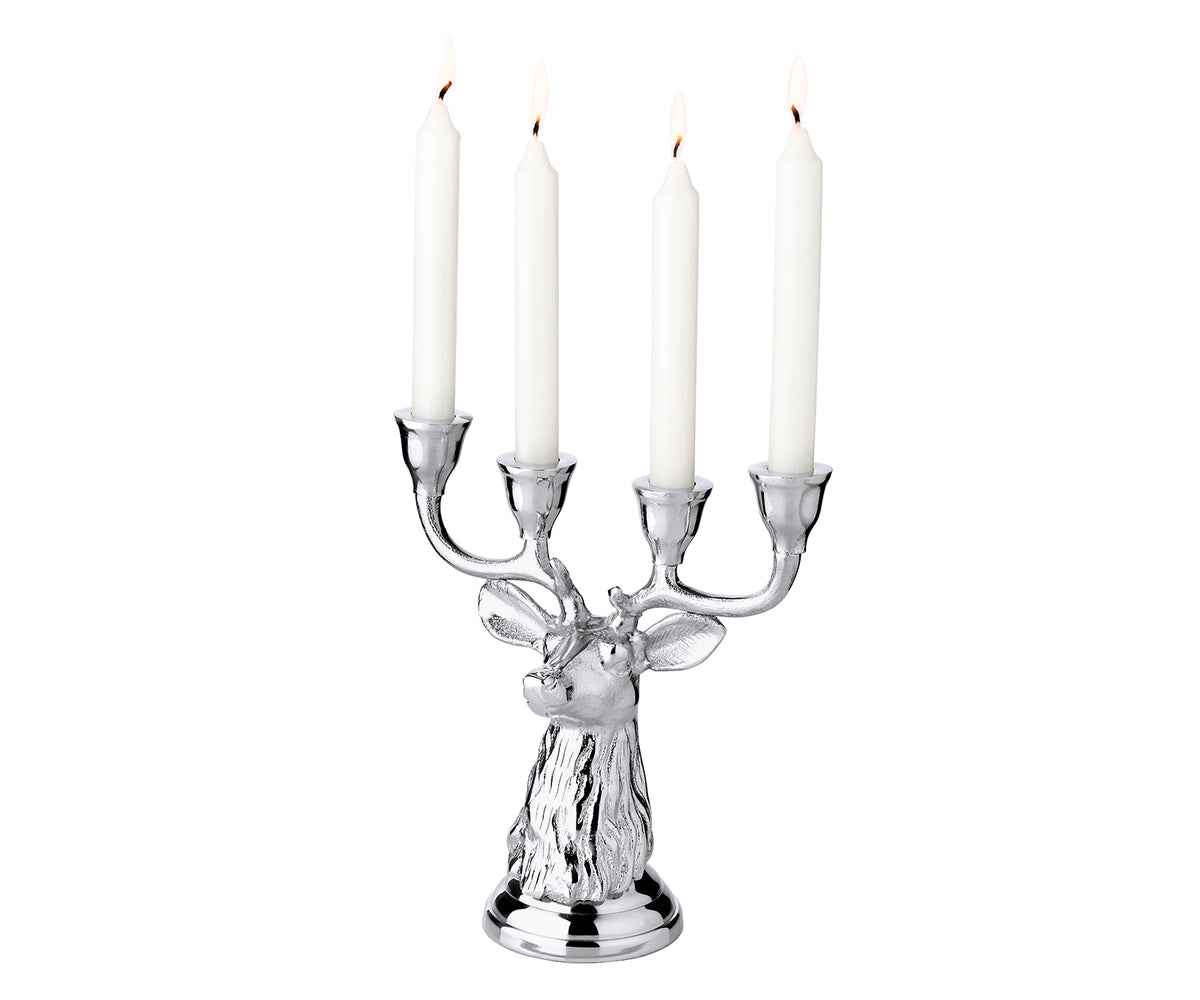 Chandelier Cerf 4 Lumières23.5 cm Kitu, Edzard